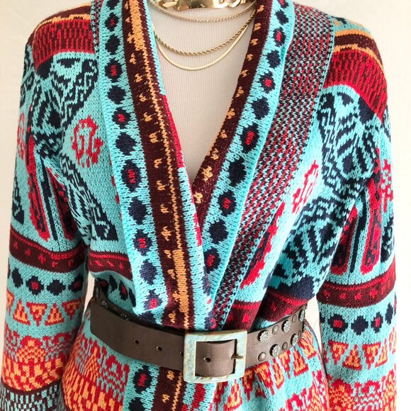 Boho Fringe Cardigan Sweater - Picture 11 of 12